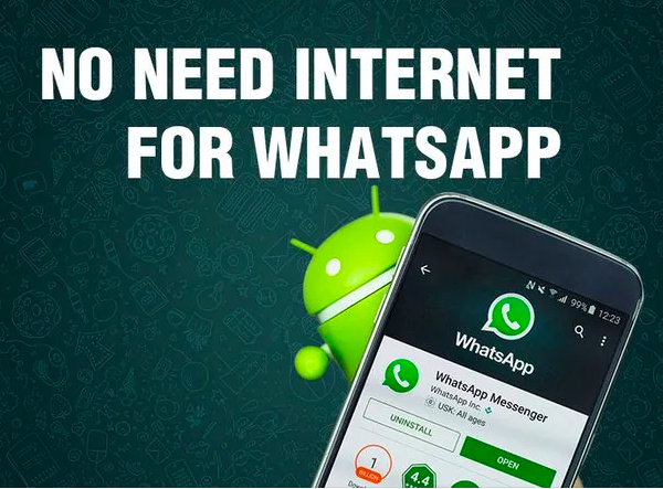 Deildu myndum og myndböndum án internets: Game-Breyting eiginleiki WhatsApp